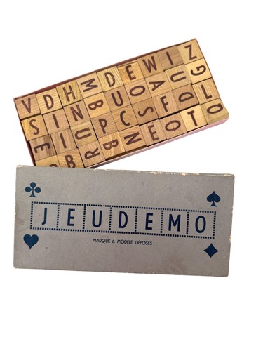 Vintage jeudemo wood - jeudemo,